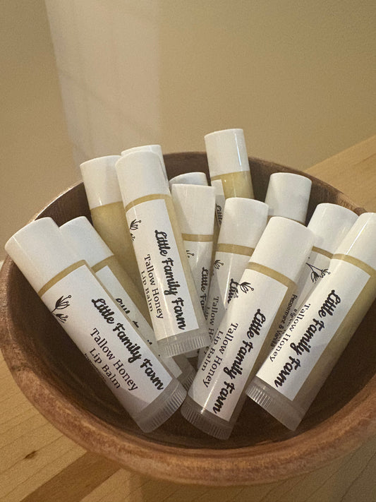 Tallow Honey Lip Balm