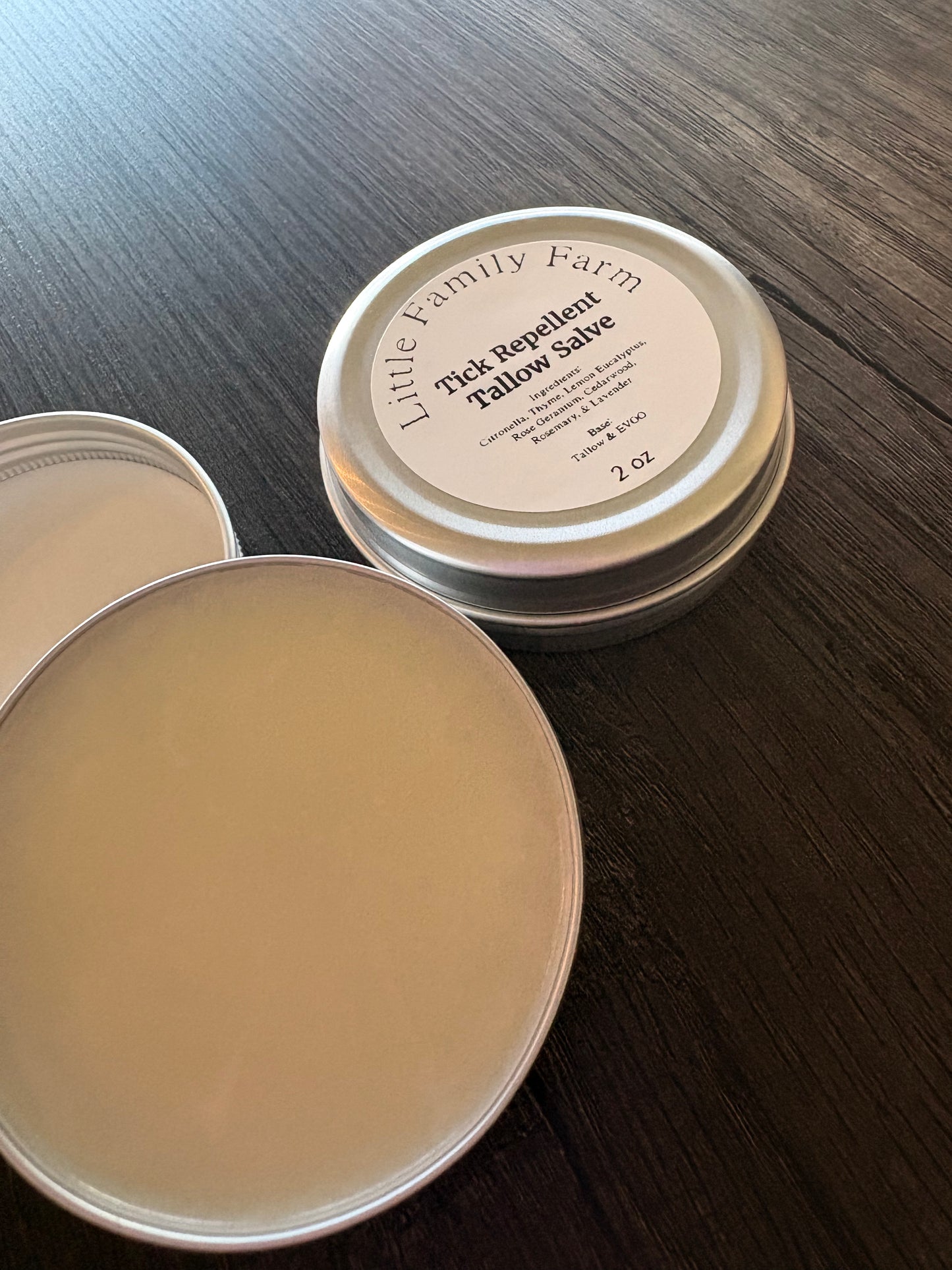 Tick Repellent Tallow Salve