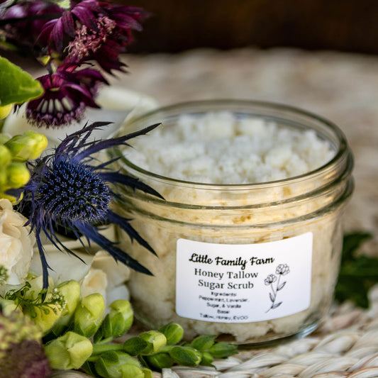 Honey Tallow Sugar Scrub