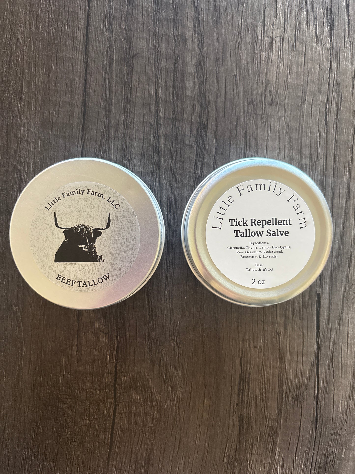 Tick Repellent Tallow Salve