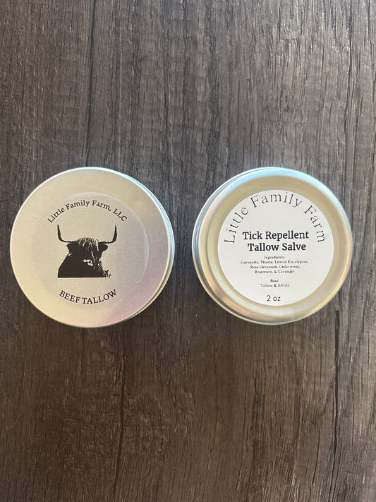 Tick Repellent Tallow Salve