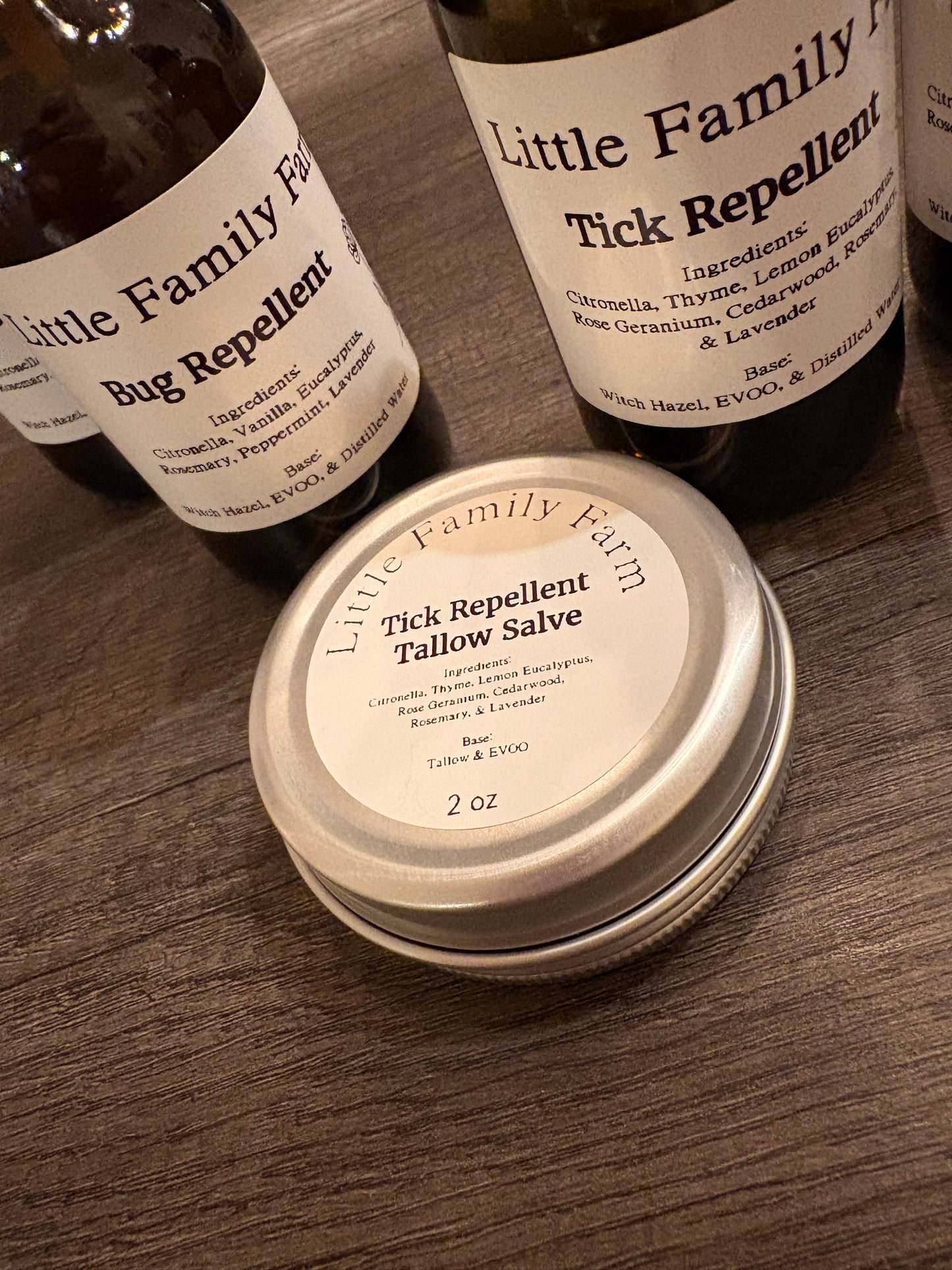 Tick Repellent Tallow Salve