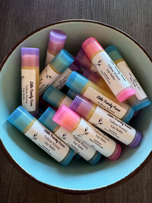 Tallow Honey Lip Balm